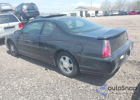 2001 Chevrolet Monte Carlo Ss z USA, uszkodzony, nr VIN 2G1WX15K019163799